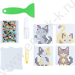 Набор д/творчества Аквамозаика Котики 560 эл NEW | Фото 3