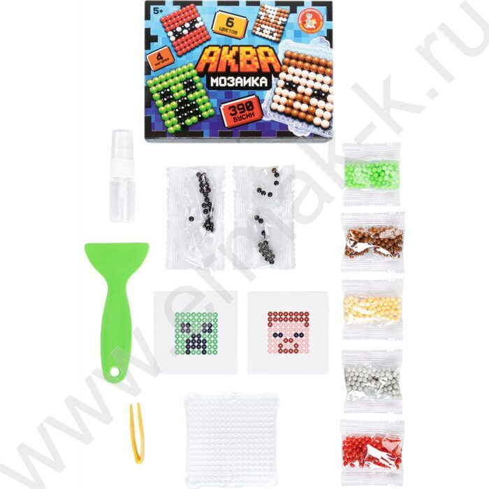 Набор д/творчества Аквамозаика Пиксельный мир 260 эл NEW | Фото 2