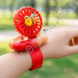 Вентилятор ручной Браслет (USB) свет7*6*3.8см NEW | Фото 4