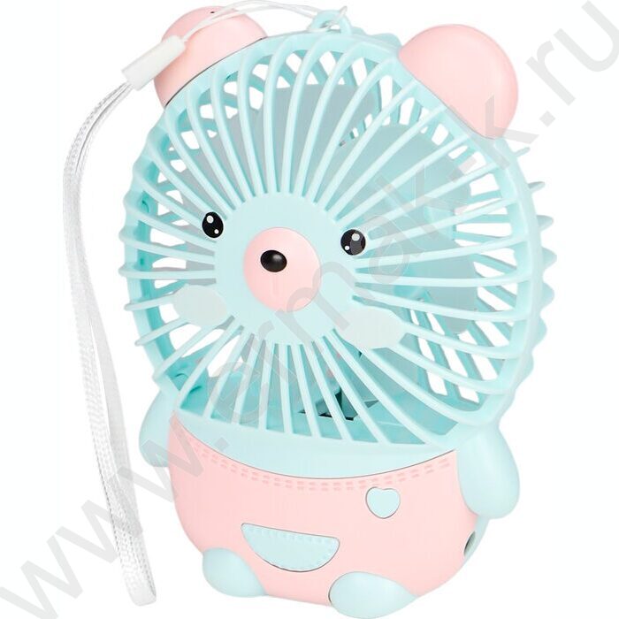 Вентилятор ручной Мишка (USB) свет9*5*11.5см NEW | Фото 1