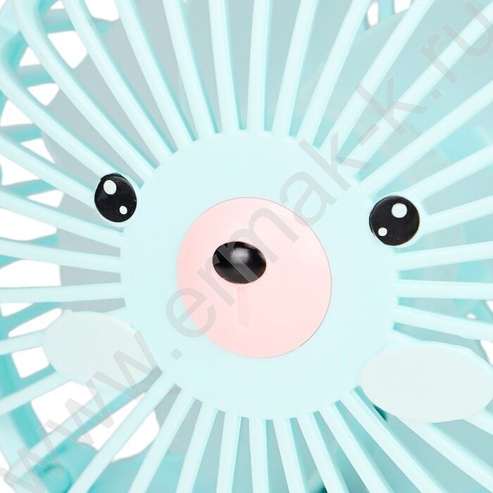 Вентилятор ручной Мишка (USB) свет9*5*11.5см NEW | Фото 5