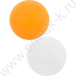 Шарики теннисные рыжий+белый 6шт NEW | Фото 2