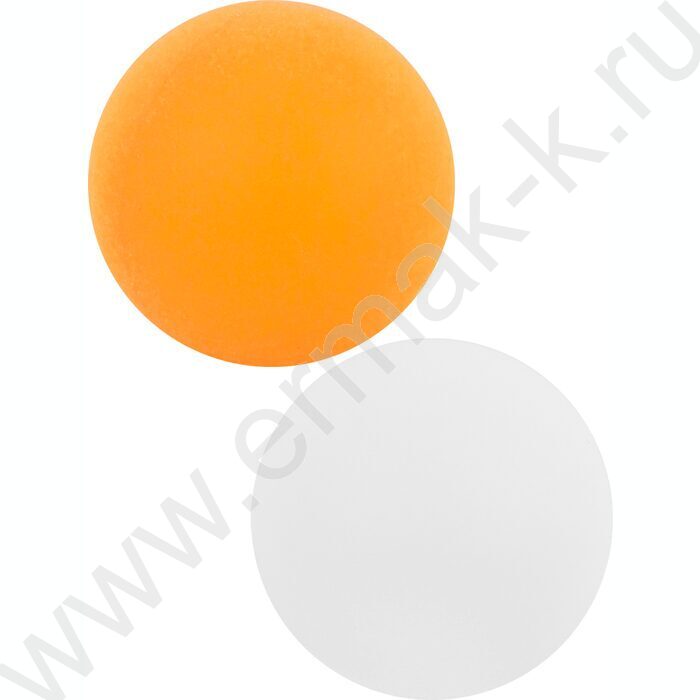 Шарики теннисные рыжий+белый 6шт NEW | Фото 2