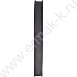 Ежедневник 2027г A5 168л "TOTAL BLACK" черный /тв.обл. иск.кожа /черный срез /2 ляссе NEW | Фото 2