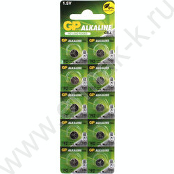 Батарейка "Alkaline" 192 (G3, LR41, LR736, 392, 384) / 1 шт NEW | Фото 3