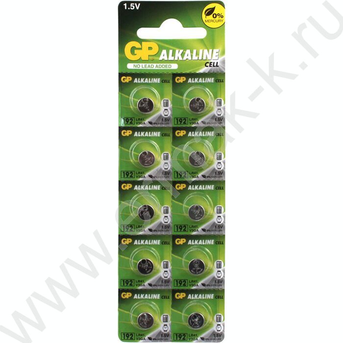 Батарейка "Alkaline" 192 (G3, LR41, LR736, 392, 384) / 1 шт NEW | Фото 3