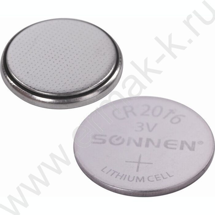 Батарейка Lithium CR2016 "таблетка, дисковая, кнопочная" /1 шт, блистер, NEW | Фото 2