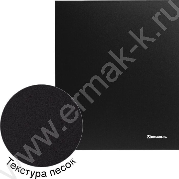 Папка 2 кольца 40мм "Стандарт" черная до 300л 0,9мм NEW | Фото 3