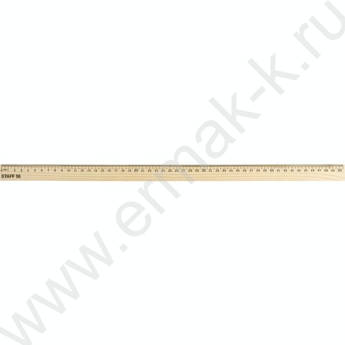Линейка  дер. 50см NEW | Фото 1