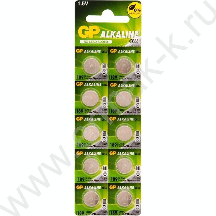 Батарейка "Alkaline" 189A (G10, LR54, LR1130, LR1131) / 1 шт NEW | Фото 3