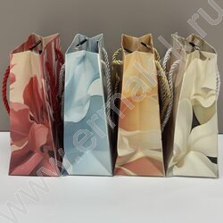 Пакет подарочный 14*7*17см. "Цветы" /ассорти NEW | Фото 4