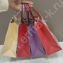 Пакет подарочный 18*23*10см. "Сердечки" /ассорти NEW | Фото 4