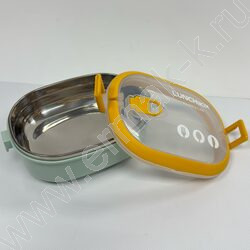Ланч-бокс из нерж. стали с 1 отдел. /900мл., ассорти | Фото 2