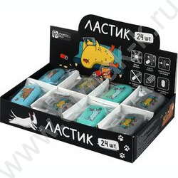 Ластик "Городские истории" термопластичная резина ассорти NEW | Фото 3