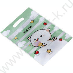 Пакет подарочный 15*22см "Забавные котята", zip-lock /набор 35шт. NEW | Фото 5