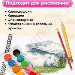 Альбом д/рисования-спираль 40л "Милые девочки-1" ассорти NEW | Фото 5