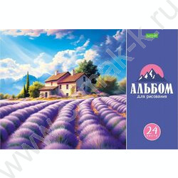 Альбом д/рисования 24л "Красота природы" 5видов NEW | Фото 2