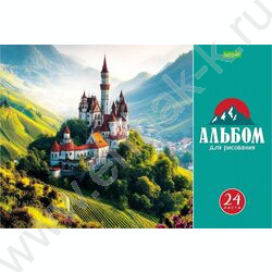 Альбом д/рисования 24л "Красота природы" 5видов NEW | Фото 3