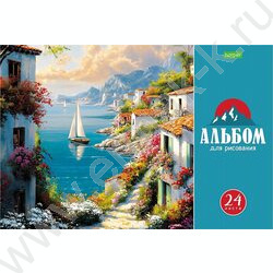Альбом д/рисования 24л "Красота природы" 5видов NEW | Фото 6