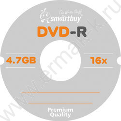 Матрица DVD-R 4.7Gb 16x Cake Box 1шт NEW | Фото 1