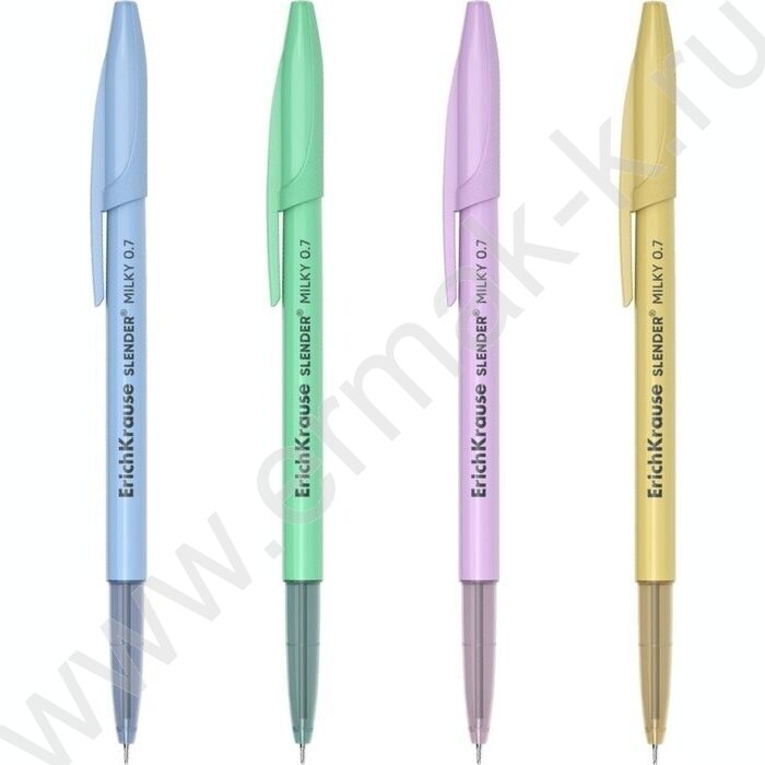 Ручка шар Slender® Stick Milky 0,7мм, синяя NEW | Фото 1