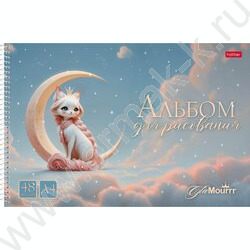 Альбом д/рисования-спираль 48л "ГлаМур" /перфорация / ассорти NEW | Фото 4