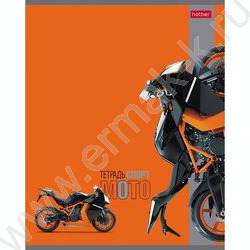Тетрадь  40л клетка "Мото" /выб.лак/ ассорти NEW | Фото 3