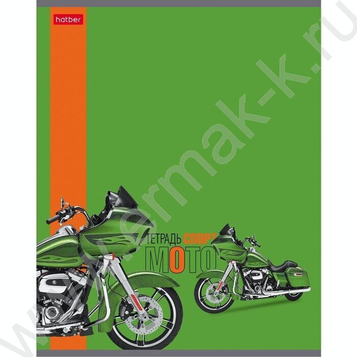 Тетрадь  40л клетка "Мото" /выб.лак/ ассорти NEW | Фото 6