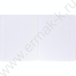 Тетрадь  48л клетка "Тауповый" /ламинация Soft-touch,тиснение КРОКО/ NEW | Фото 3