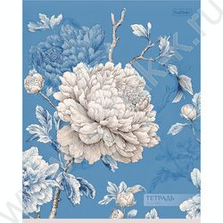 Тетрадь  60л клетка "Изящный сад" /ламинация Soft-touch/ NEW | Фото 2