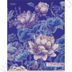 Тетрадь  60л клетка "Изящный сад" /ламинация Soft-touch/ NEW | Фото 4