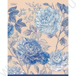 Тетрадь  60л клетка "Изящный сад" /ламинация Soft-touch/ NEW | Фото 5