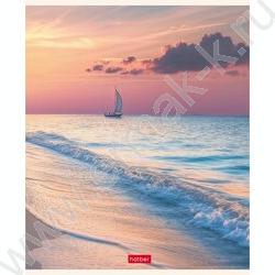 Тетрадь  60л клетка "Тихие горизонты" /ламинация Soft-touch/ NEW | Фото 2
