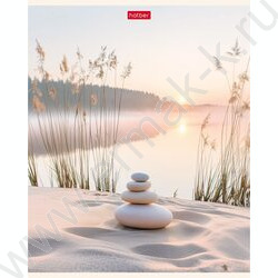 Тетрадь  60л клетка "Тихие горизонты" /ламинация Soft-touch/ NEW | Фото 5