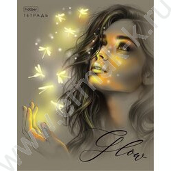 Тетрадь  60л клетка "Сияние" /ламинация Soft-touch/ NEW | Фото 2