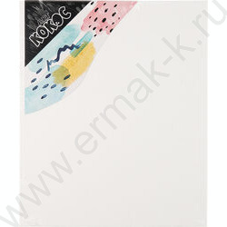 Холст на картоне 25*30  280 г/м², 100% хлопок, зерно: мелкое,прямоугольный,грунтованный NEW | Фото 1