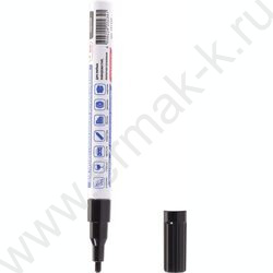 Маркер-краска /черный/ 2мм круг /нитро-основа "PROFESSIONAL PLUS" NEW | Фото 2