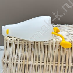 Светильник мягкий силикон, USB, "Гусь" NEW | Фото 5