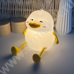 Светильник мягкий силикон, USB, "Уточка" NEW | Фото 5
