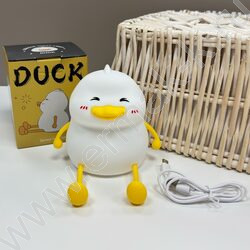 Светильник мягкий силикон, USB, "Уточка" NEW | Фото 6