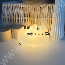Светильник мягкий силикон, USB, "Кот" NEW | Фото 7