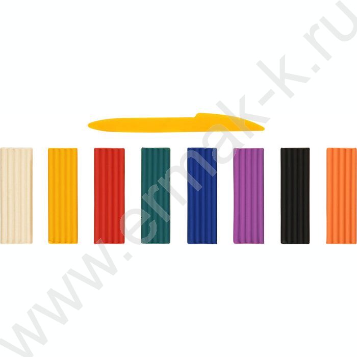 Пластилин   8цв 120г Каляка-Маляка Для юных фантазёров+стек NEW | Фото 5