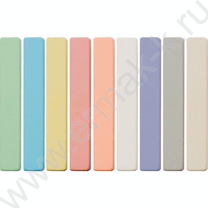 Мел цветной 9цв. квадратные NEW | Фото 2