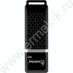 Съемный носитель информации 16GB USB Flash Drive <USB 2.0> черный "Quartz" NEW | Фото 1