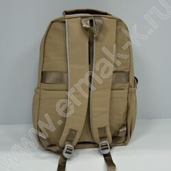 Рюкзак 47*30*20см., с кошельком-мишкой /коричневый NEW | Фото 3