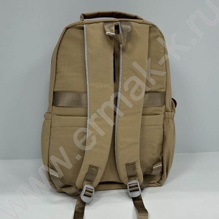 Рюкзак 47*30*20см., с кошельком-мишкой /коричневый NEW | Фото 3