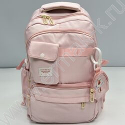 Рюкзак 45*30*20см., с кошельком /розовый NEW | Фото 1