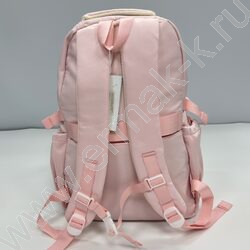 Рюкзак 45*30*20см., с кошельком /розовый NEW | Фото 3