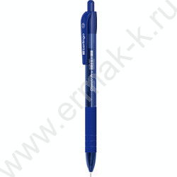 Ручка шар авт синяя 1,0мм "Classic Pro" /резиновый грип /тонированный синий NEW | Фото 1