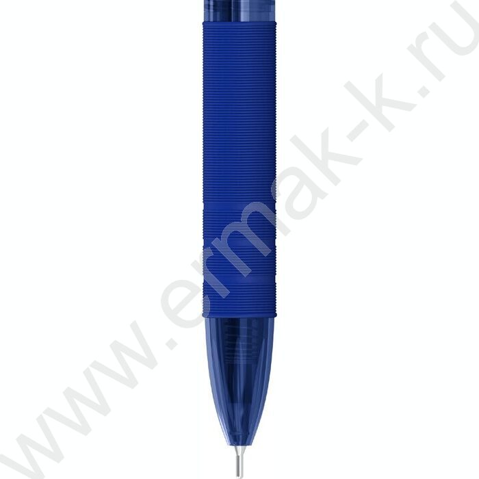 Ручка шар авт синяя 1,0мм "Classic Pro" /резиновый грип /тонированный синий NEW | Фото 2